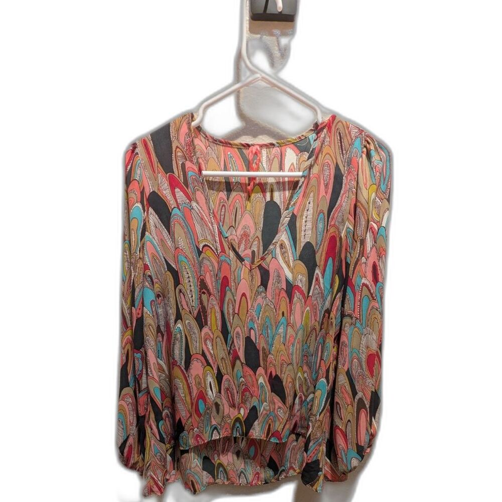 Long-Sleeve Blouse siz Lg - Box i